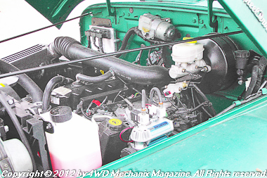 Engine bay in Mopar Concept 'Willys Station Wagon'