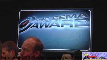 2013 SEMA Awards ceremony