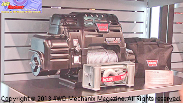 Warn Powerplant winch at 2013 SEMA Show