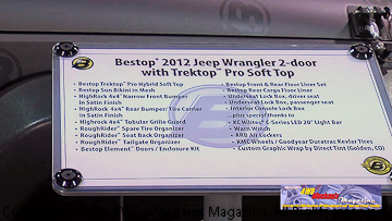 Bestop Trektop Pro and other products on a Jeep JK Wrangler
