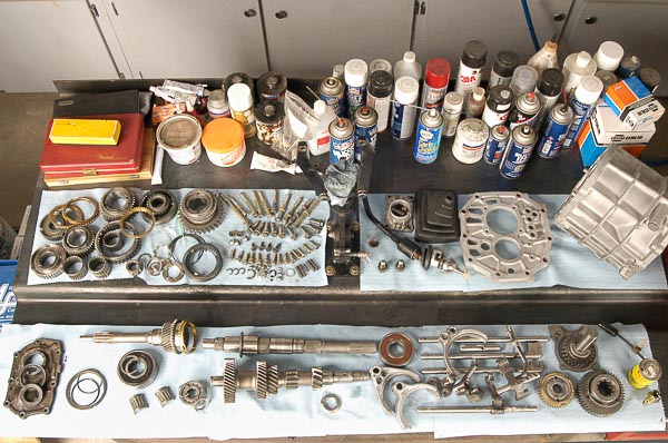 Moses Ludel does a 209-step rebuild of the Jeep AX15 five-speed transmission!