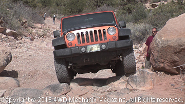 Jeep JK Wrangler owners learn to four-wheel at BFG event.