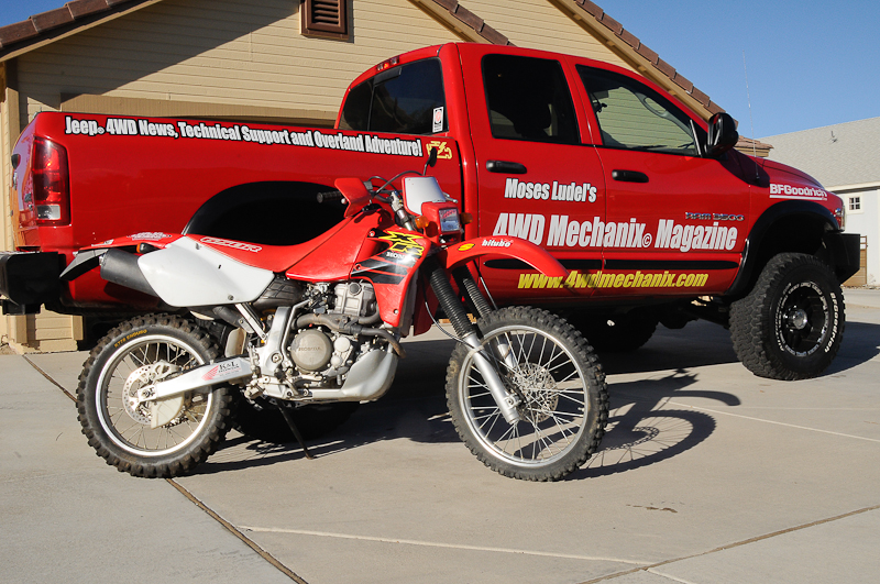 The 4WD Mechanix Magazine Honda XR650R Motorcycle