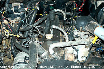 2.5L TBI four-cylinder Jeep engine