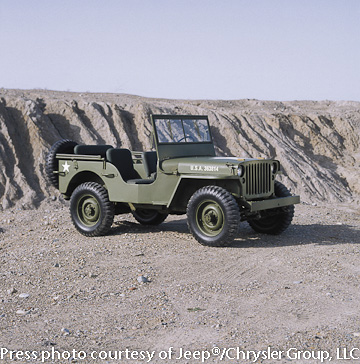 WWII icon, the MB Jeep 4x4