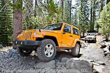 New 2012 JK Wrangler Rubicon Unlimited plying the Rubicon Trail!