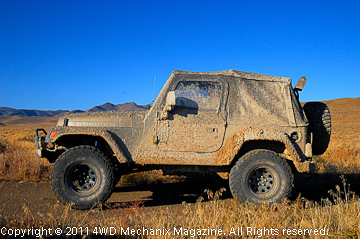 Fresh off the remote range, time for a bath!