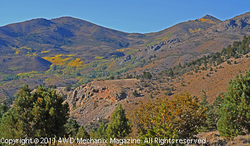 Eastern Sierra and Sweetwater views