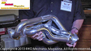 Flowmaster stainless steel headers for performance and reliability