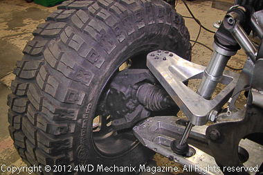 Custom aluminum suspension arms