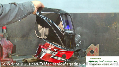 Ultra light weight of HTP Striker Stealth CSV welding helmet