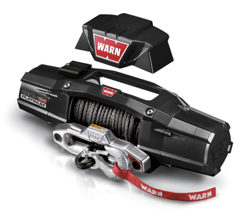 Warn ZEON Platinum winch with convertible control pack mount