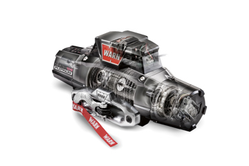 Warn ZEON Platinum winch with synthetic rope