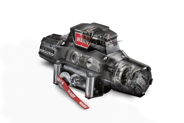 Warn ZEON winch with wire rope