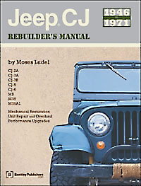 Vintage 1946-71 CJ Jeep Manual by Moses Ludel